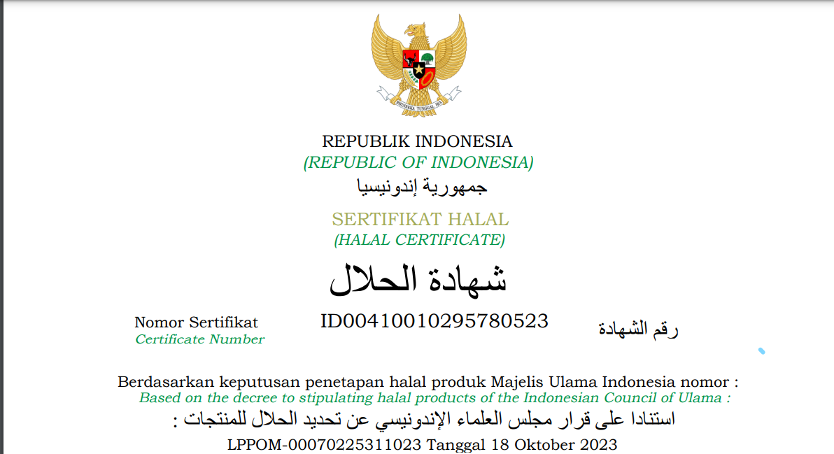 Certification